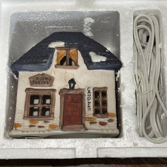 Department 56- Shops of Dickens Village Candle Shop with Box READ … Damage - Picture 14 of 14